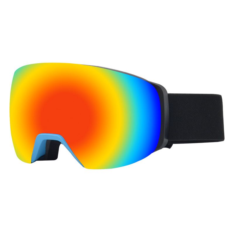 Skiausrüstung Winddichte, sanddichte, schneesichere, doppelschichtige Antibeschlag-Skibrille, die Kurzsichtigkeit verhindern kann # 7048_voghion.com