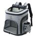 Pet Carrier Backpack Expandable Cat Backpack For Medium Dogs Large Cats Dog Carrier Bag Travel Breathable Animal Transport Bag_voghion.com