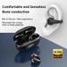 Wireless Headphones Clip Earphones Bluetooth Wireless Bone Conduction TWS Earbuds Clip on Ear Sport Headsets with Microphone_voghion.com