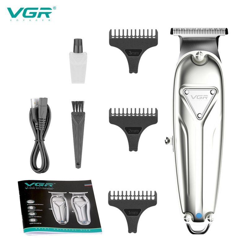 Tagliacapelli professionale senza fili - Tagliacapelli ricaricabile con corpo interamente in metallo per uomini e bambini_voghion.com