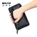 Echtes Leder Brieftasche Große Kapazität Clutch Telefon Geldbörse Herren Tasche_voghion.com