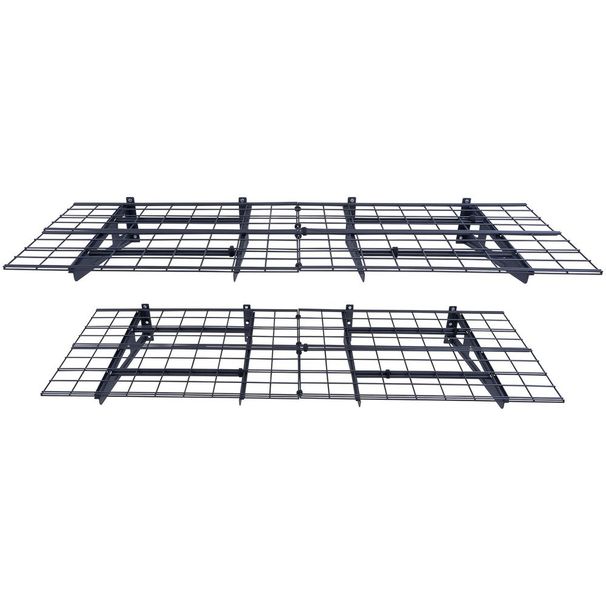 Garage Storage Shelving, 2 Pack, 6 X 2 Ft Heavy Duty Garage Shelves Wall Mounted, 1000 Lbs Load Capacity(Total) Garage Storage Rack Floating Shelve_voghion.com