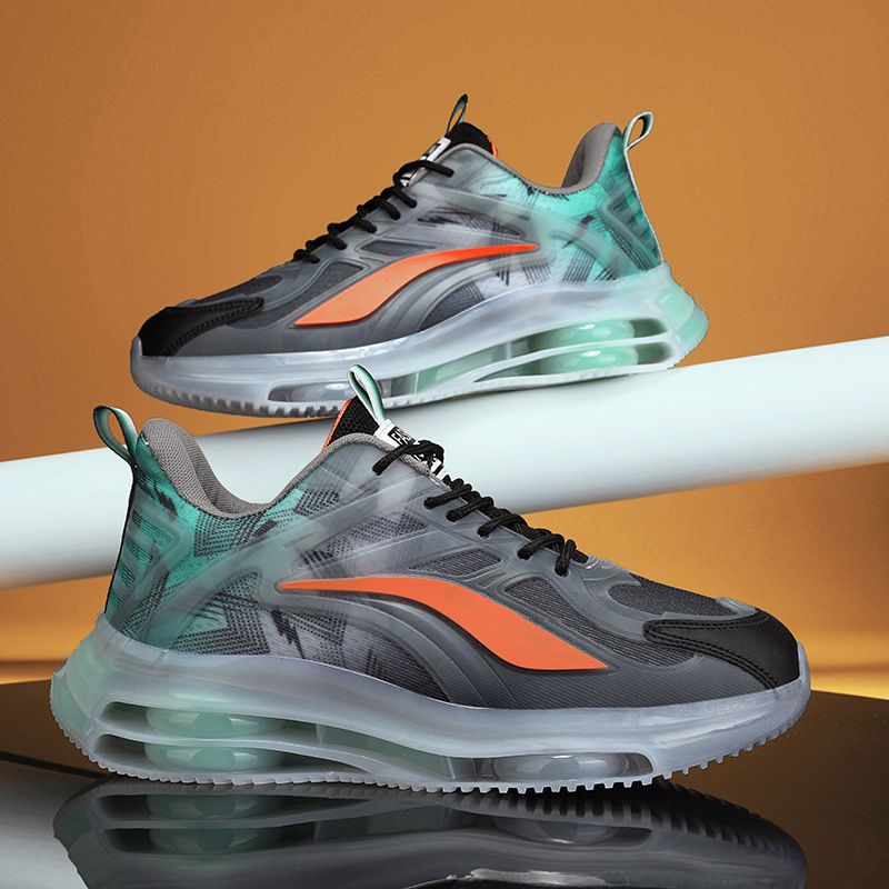 Designer version fashionable running men's gradient couple Sneakers sports shoes lightweight and breathable mesh casual_voghion.com
