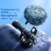 Tiesioginio transliavimo mikrofonas – profesionalus garsas su smūgių ir vėjo slopinimu, lengvas ir kompaktiškas, suderinamas su išmaniaisiais telefonais, planšetiniais kompiuteriais, fotoaparatais_voghion.com