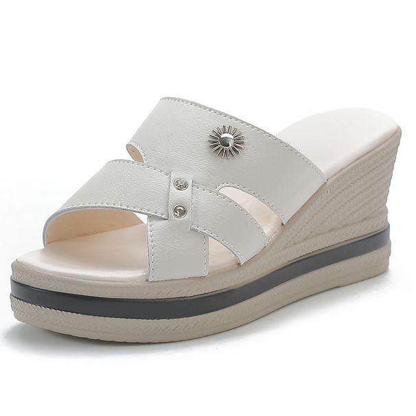 Marjorie Women's Shoes, Summer Slope Heightened Slippers._voghion.com