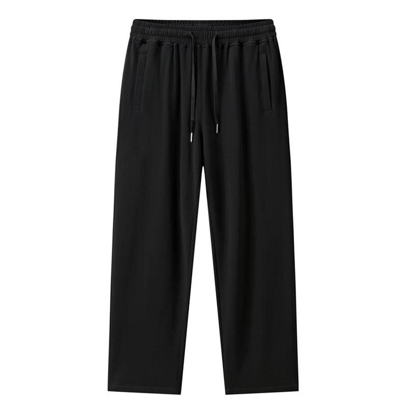 Pantalones deportivos para hombre, otoño e invierno, rectos, holgados, informales, para fregar_voghion.com
