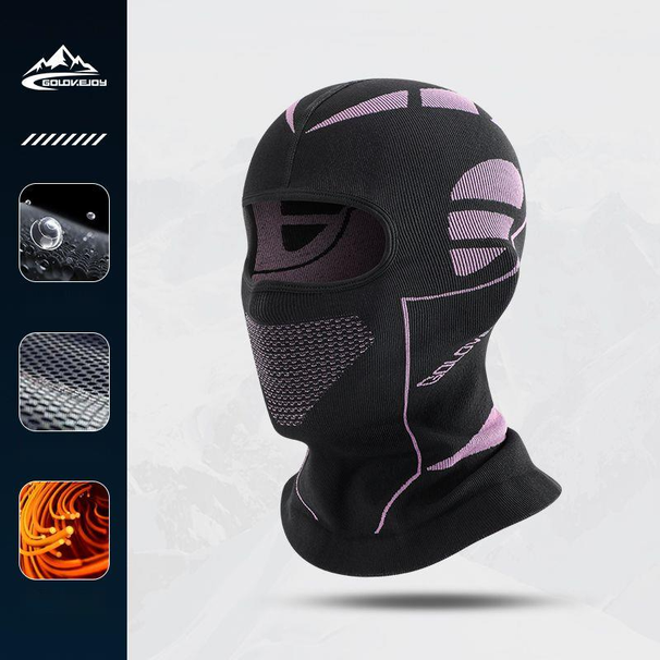 Ski Mask, Warm Head Cover, Winter Men's Anti Cold Motorcycle Windproof Helmet, Lining Inner Liner, Hat_voghion.com
