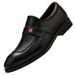 Herren-Schuhe aus Leder mit spitzer Zehenpartie, Freizeitschuhe für Herren_voghion.com