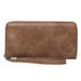 Large Capacity Long Leather Women's Multi-Card Slot Wallet RFID Clutch_voghion.com