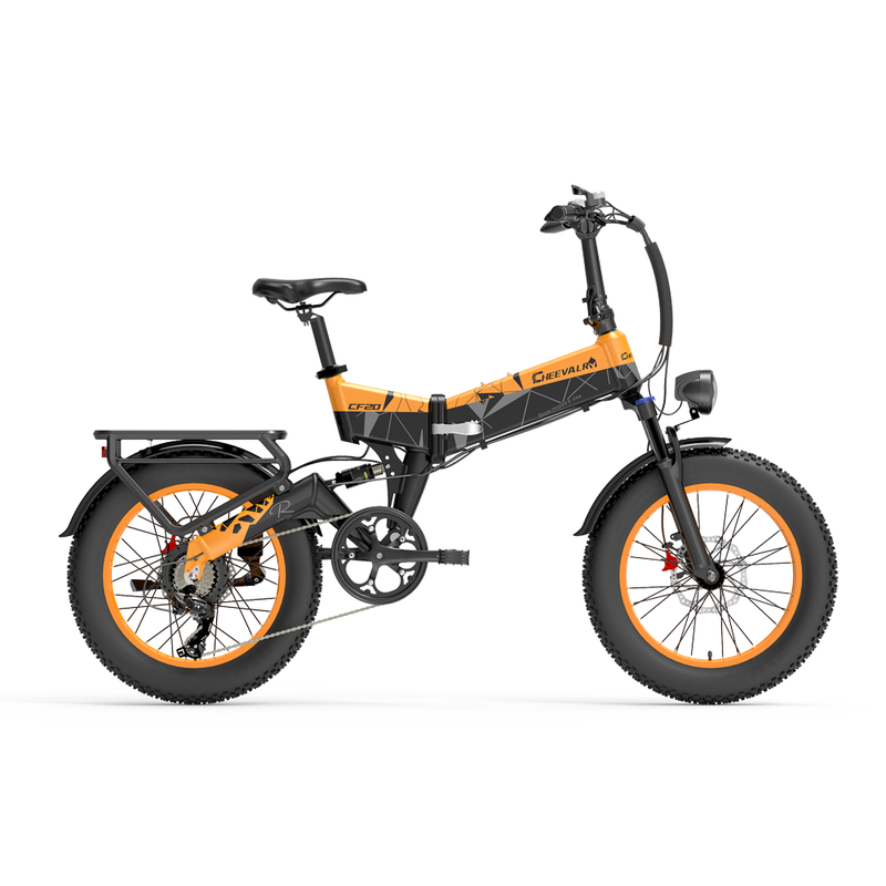Elektrické kolo Cheevalry CF20, motor 1000 W, 48 V 20 Ah, lithiová baterie z hliníkové slitiny, elektrické kolo s pneumatikami 20*4,0 palce_voghion.com