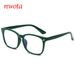 Men's Glasses New Fashion Blue Light Protection Flat Glasses Wang Jiong Makeup Artifact Can Be Matched With Degree Mi Ding Style Optical Glasses_voghion.com