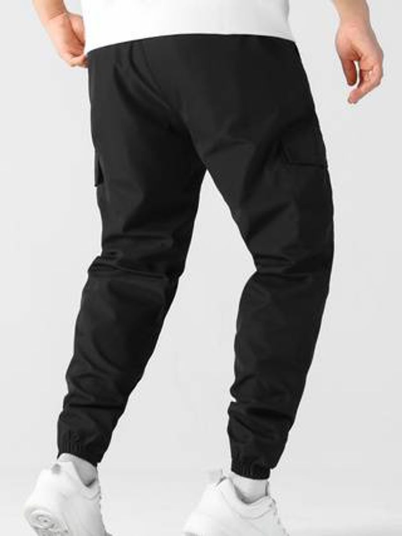 Men's Overalls, Multi-pocket Casual Cuffed Military-style Trousers, Fashionable And Versatile Men's Clothing_voghion.com