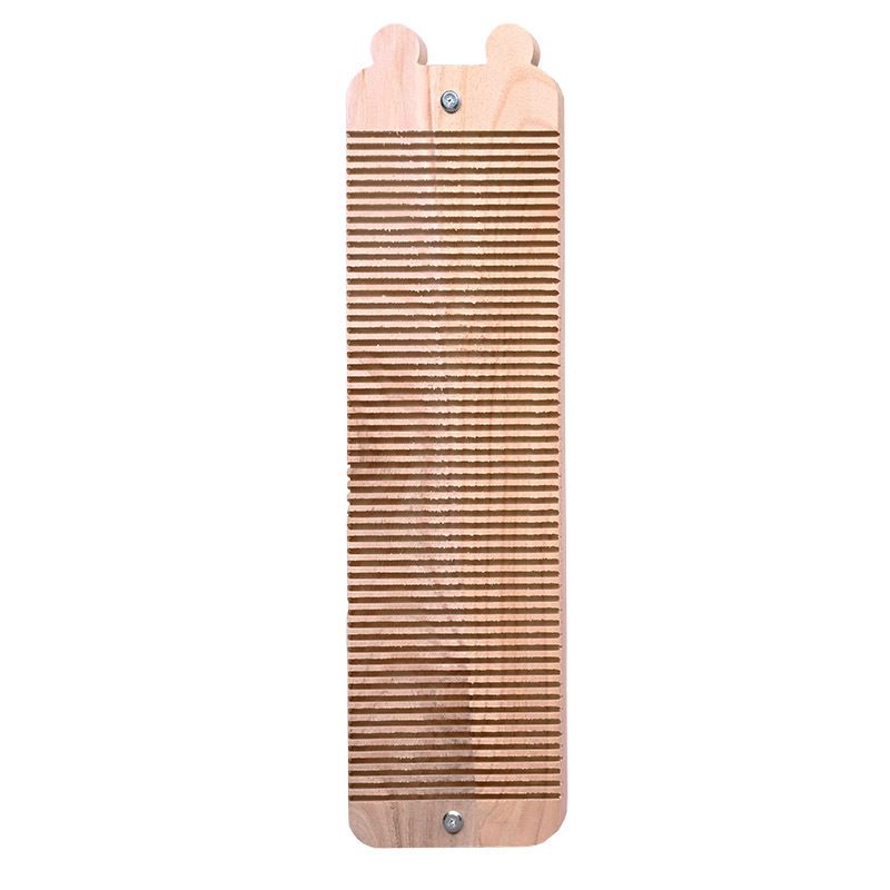 Tiragraffi solido e fisso in legno di Paulownia, per graffiare gli artigli, antistress, giocattolo per gatti, resistente all'usura_voghion.com
