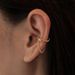 Minimalist INS Style Cuff Earrings - Niche Hollow Zircon Design, No Piercing Fairy Ear Clips For Women_voghion.com