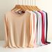 Women's Modal Thermal Underwear Slim Fit Round Neck Long Sleeve Base Layer Tops For Winter Comfort_voghion.com