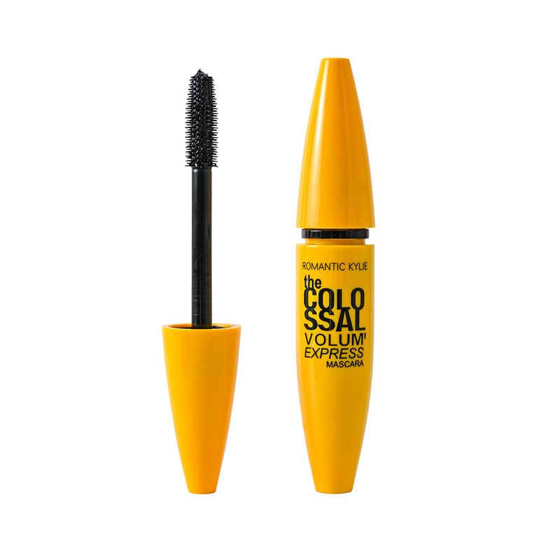 Mascara New ROMANTIC KYLIE Long Lasting Waterproof, Long And Non Smudged Thick Mascara Eyeliner 2IN1_voghion.com