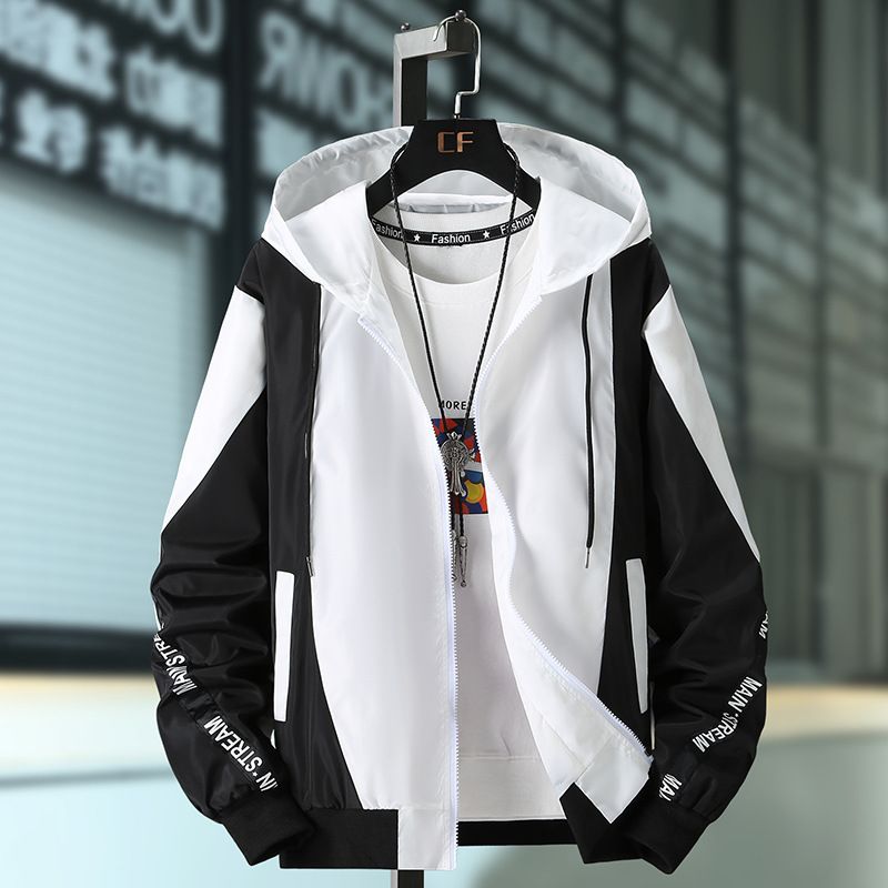 CT New Style Youth Student Spring Autumn Men's Baseball Jacket Thin Loose Trendy Stylish Short Coat Top_voghion.com