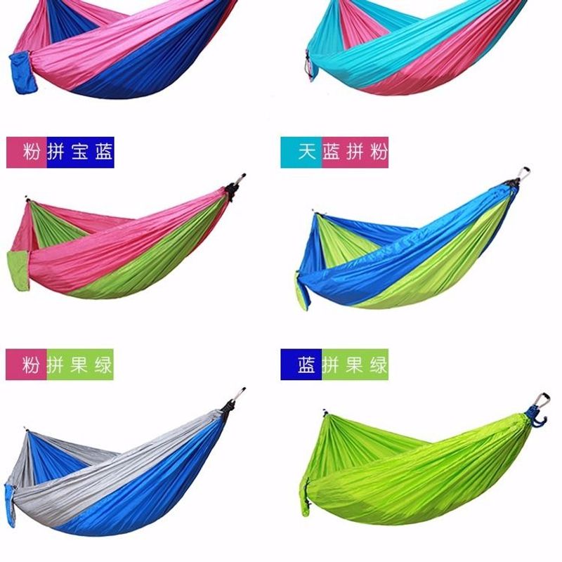 Paraşüt Kumaş Hamak, Tek, Çift, Yetişkin, Çocuk, Açık Hava Kampı, Askılı Sandalye, Yatakhane, Tek Salıncak_voghion.com
