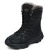 Botas de nieve de gran tamaño para otoño e invierno, zapatos cálidos de algodón para hombre, botas Martin, botas gruesas de terciopelo para hombre, zapatos de caña alta al por mayor_voghion.com