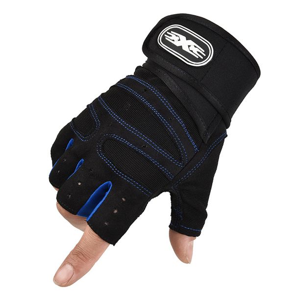 Unisex Half-Finger Gym Gloves – Non-Slip Breathable Workout Gloves With Wrist Support_voghion.com