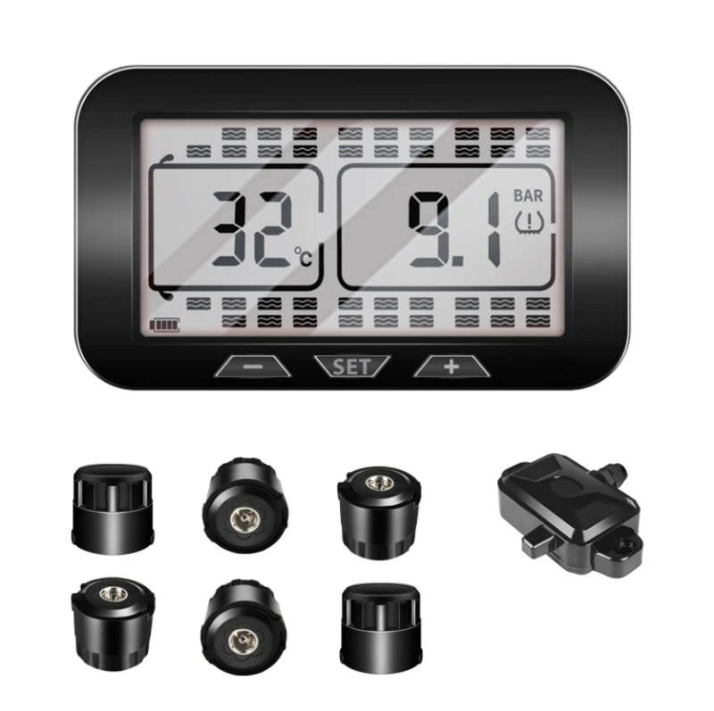 PSC506 Solar truck tire pressure monitoring sensor truck/trailer/bus/engine vehicle etc. 6 wheel-8 wheel-10 wheel-12 wheel-14 wheel-16 wheel-18 whee_voghion.com