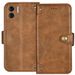 Suitable for Doogee N50 Business Leather Case Card Holder Mobile Phone Case_voghion.com