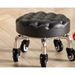 Universal Wheel Small Low Home Round Seam Repair Rotating Pedicure Children's Walking Learning Stool With Silent Wheels_voghion.com