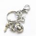 Cowboy Hat with Horse Riding Pendant Keychain_voghion.com