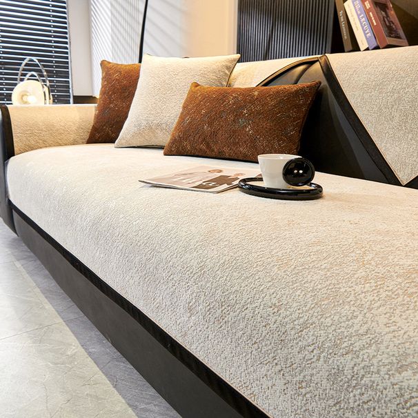 Set di cuscini per divano di lusso in ciniglia - Cuscini antiscivolo di alta qualità per divani componibili (colori eleganti e solidi, vestibilità universale, diverse misure)_voghion.com