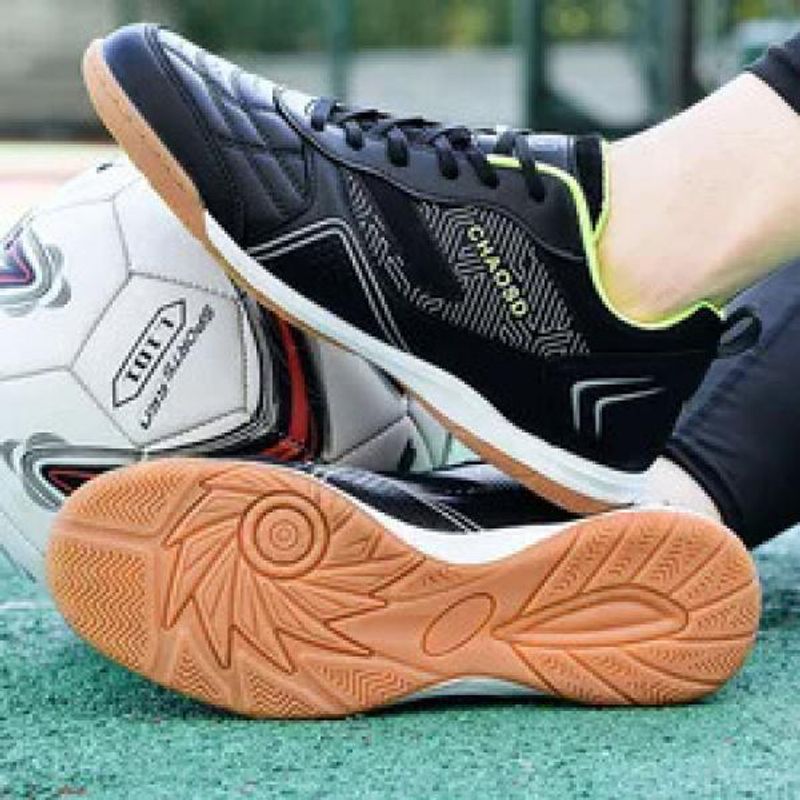 Fotboll inomhus IC platt herr kvinnor barn cement trägolv utomhus träningsskor 35-45_voghion.com