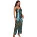 Women's Sleepwears Spring And Summer Suspenders Trousers Two Piece Suits_voghion.com