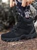 Men's Hiking Boots, Anti Slip And Comfortable Walking Boots, Men's Tactical Boots, Lightweight Casual Boots, Outdoor Hiking Boots_voghion.com