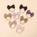 Acessórios para cabelo infantil europeus e americanos transfronteiriços, faixa de cabelo fina para bebê, faixa de cabelo de malha com laço de faixa de cabelo para bebê, atacado_voghion.com