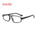 New Rectangular Hollow Double Beam Anti Ultraviolet Sunglasses Sunscreen Reading Glasses_voghion.com