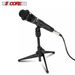 5 Core Desk Mic Stand • Height Adjustable Table Tripod • Portable Desktop Microphone Stand • Includes Universal Mic Holder • Compatible w Dynamic Hand_voghion.com