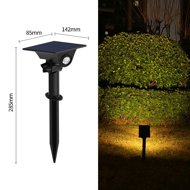 Solar Spot Lights Outdoor Garden, Waterproof LED Landscape Lighting For Yard, Patio, Tree Decoration (Warm White/Color Changing)​_voghion.com