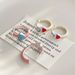 Korean Style Color-Block Dopamine Heart Oil Drop Small Hoop For Women Silver Needle Colorful Ear Clips Simple Exquisite_voghion.com
