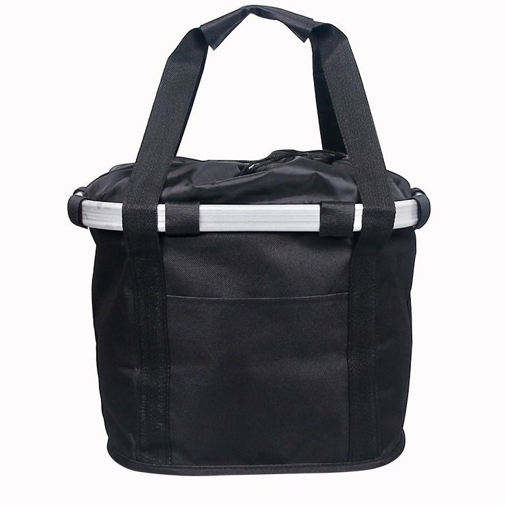 Quick Release Bicycle Handlebar Front Basket Detachable Small Pet Cat Dog Carrier Bag_voghion.com