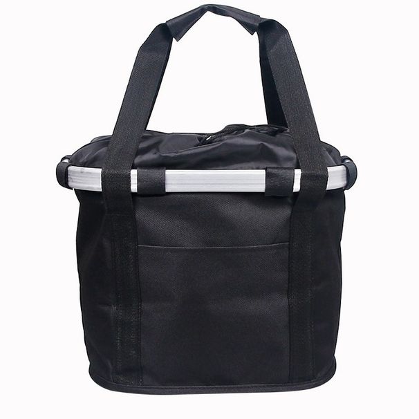 Quick Release Bicycle Handlebar Front Basket Detachable Small Pet Cat Dog Carrier Bag_voghion.com