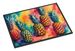 Colorful Pineapples Doormat Front Door Mat Indoor Outdoor Rugs For Entryway, Non Slip Washable Low Pile, 24H X 36W_voghion.com
