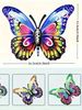 4 Pieces Of Metal Butterfly Wall Art Decoration, Handmade Butterflies, Suitable For Outdoor Spaces, Garden Gardening Decoration, Colorful Wall Hanging_voghion.com