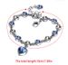 Hot Sales!!18K Platinum Plated Fashion Roman Style Heart Of The Sea Love Gifts Austrian Crystal Women Peach Blossom Charm Bracelets Jewelry For Women_voghion.com