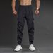 Herren-Cargo-Jogginghose – Stretch-Polyester, praktisches Design mit mehreren Taschen (4 Farben, M-XXXL)_voghion.com
