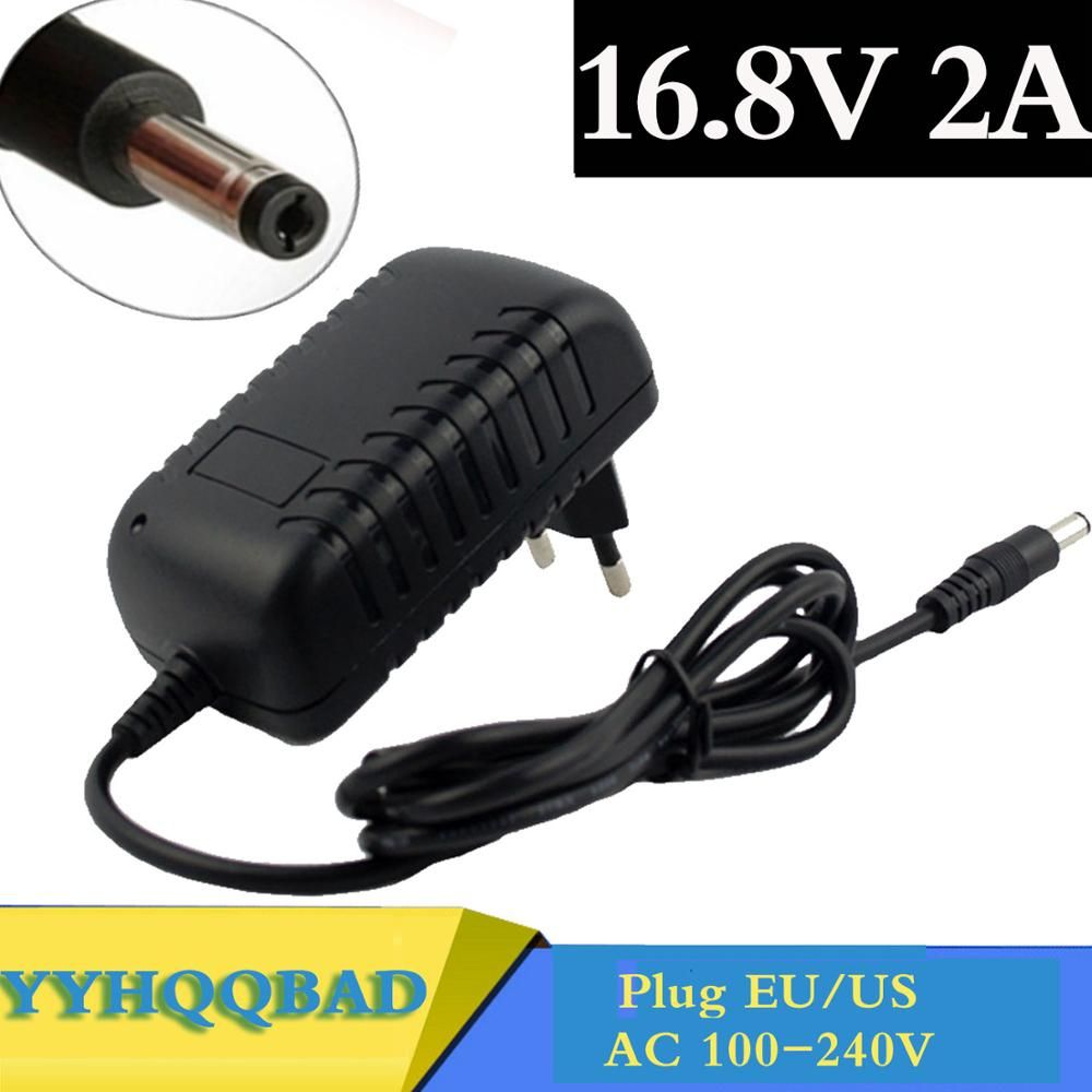 16.8V 2A Screwdriver For 18650 14.4V 4Series Lithium Li-ion Battery Wall Charger AC 100V-240V EU/US Plug_voghion.com