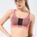 Summer Color Block Fitness Running Sports Bra Push Up Breathable Beautiful Back Medium Strgth Shockproof Yoga Vest_voghion.com