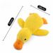 Pet Products Cat Self-Hi Duck Grinding Teeth Biting Sound Cartoon Duck Dog Interactive Plush Toy Accompanying Sleeping Duck_voghion.com