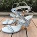 Women’s Shoes High End Fashion Women's Shoes Letter Strap Sandals Small Fragrance Style High Heels Straps_voghion.com