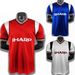 Red Devils Herren-Auswärtstrikot L1985, blau, Kurzarm, 8485, Retro Classic Edition, Fußballtrikot jetzt erhältlich_voghion.com