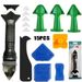 15-Piece Silicone Nozzle Caulking Tool Kit - 3-in-1 Metal Scraper, Soft Tips & Sealing Spatulas For Professional-Grade Gap Filling_voghion.com