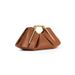 New Cloud 2025 Summer Trendy Pleated Circular Women's Evening Bag Light Texture Handbag_voghion.com